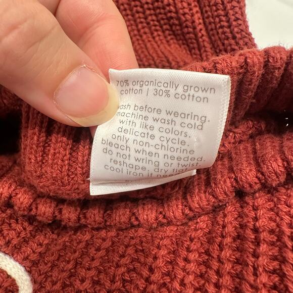 Little Co by Lauren Conrad Christmas Merry Embroidered Knit Sweater - Picture 7 of 7